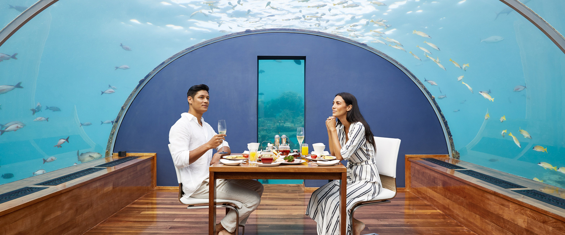 Ithaa Undersea Restaurant Conrad Maldives Rangali Island Dining