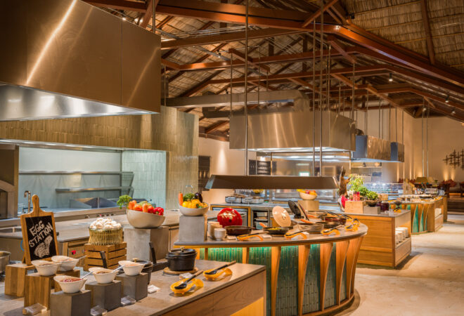 Conrad Maldives Rangali Island Atoll Market Diverse cuisine buffet