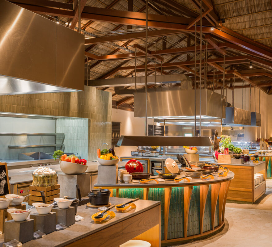 Conrad Maldives Rangali Island Atoll Market Diverse cuisine buffet